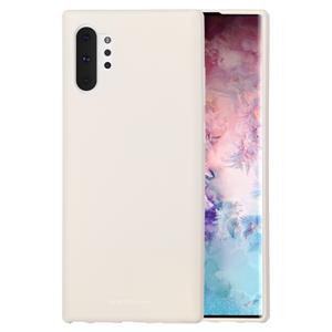 huismerk KWIK GOOSPERY SF JELLY TPU schokbestendig en kras geval voor Galaxy Note 10 + (beige)