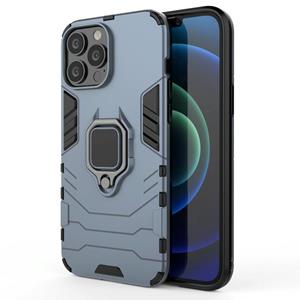 huismerk Schokbestendige PC + TPU-beschermhoes met magnetische ringhouder voor iPhone 13 Pro Max