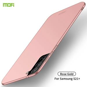 Voor Samsung Galaxy S21 + 5G MOFI Frosted PC Ultradunne Hard Case (Rose Gold)