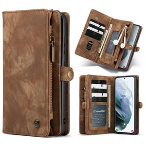 Voor Samsung Galaxy S30 Ultra CaseMe Afneembare multifunctionele horizontale flip lederen hoes met card slot & holder & Zipper Wallet & Photo Frame(B