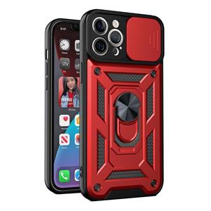 huismerk Schuifcamera Cover Ontwerp Precie Gat TPU + PC Beschermhoes voor iPhone 13 Mini