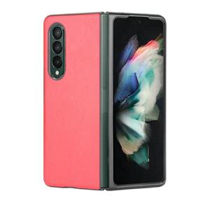 gkk Voor Samsung Galaxy Z Fold3 5G Shockproof Litchi Texture PC + PU-zaak