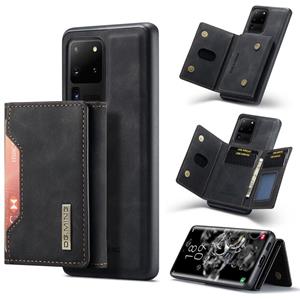 Voor Samsung Galaxy S20 Ultra DG.MING M2 Serie 3-voudige Multi Card Bag + Magnetische achterkant Schokbestendig Case met Portemonnee & Houder Functie