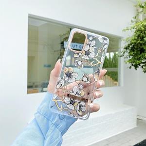 huismerk Voor Samsung Galaxy S20 hoog doorschijnend galvaniseren bloempatroon TPU + PC Shockproof Case (EWHA)