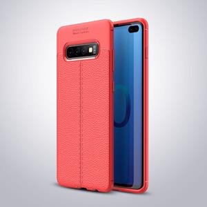 huismerk Litchi textuur TPU schokbestendig Case voor Galaxy S10e