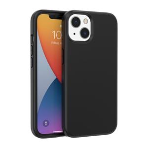 huismerk Rubberen olieoppervlaktelefooncase voor iPhone 13 mini