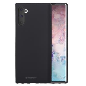 huismerk MERCURY GOOSPERY SF JELLY TPU schokbestendig en kras geval voor Galaxy Note 10 (zwart)