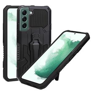 huismerk Voor Samsung Galaxy S22 + 5G Armor Warrior Shockproof PC + TPU -telefoonhoesje