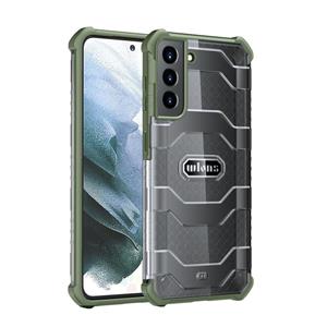 Voor Samsung Galaxy S21 Plus / S30 Plus wlons Explorer Series PC+TPU Beschermhoes(Groen)