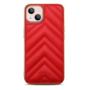 huismerk D-03 PU Lederen + TPU + PC + Galomoplated Phone Case voor iPhone 13