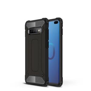 huismerk Magic Armor TPU + PC combinatie Case voor Galaxy S10 PLUS (zwart)