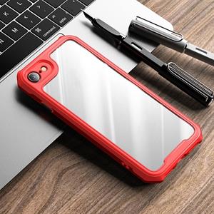 Voor iPhone SE 2020 / 8 / 7 iPAKY Dawn Series Airbag Shockproof TPU Case(Rood)