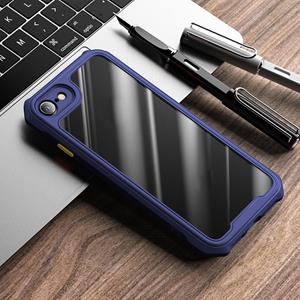 Voor iPhone SE 2020 / 8 / 7 iPAKY Dawn Series Airbag Shockproof TPU Case(Blauw)