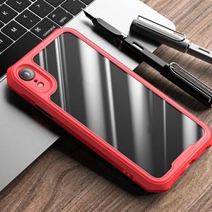 Voor iPhone XR iPAKY Dawn Series Airbag Schokbestendige TPU Case(Rood)