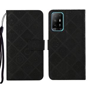 huismerk Voor OPPO A94 5G Ethnic Style Lederen telefoonhoesje