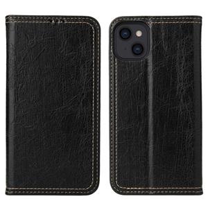 fierreshann Fierre Shann Retro Tree Bark Texture PU Magnetische Horizontale Flip Lederen Case met Houder & Kaart Slots & Portemonnee voor iPhone 13 Mini