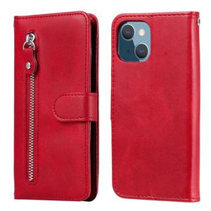 huismerk Mode kalf textuur rits horizontale flip lederen tas met standaard & kaart slots & portemonnee functie voor iphone 13 mini