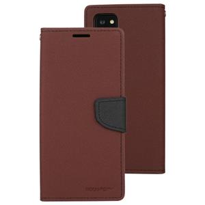 Voor Samsung Galaxy Note20 GOOSPERY FANCY DIARY Horizontale Flip PU Lederen case met Holder & Card Slots & Wallet(Brown)