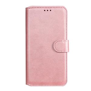 huismerk Voor iPhone 12 Classic Calf Texture PU + TPU Horizontale Flip Lederen case met Holder & Card Slots & Wallet(Rose Gold)