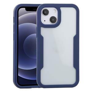 huismerk Acrylic + TPU 360 graden Volledige dekking Schokbestendige beschermhoes voor iPhone 13 Mini