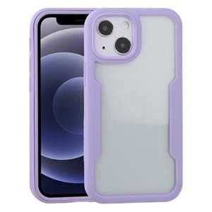 huismerk Acrylic + TPU 360 graden Volledige dekking schokbestendige beschermhoes voor iPhone 13 mini