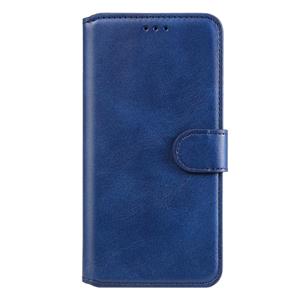 huismerk Voor Samsung Galaxy Note 20 Classic Calf Texture PU + TPU Horizontale Flip Lederen case met Holder & Card Slots & Wallet(Blue)