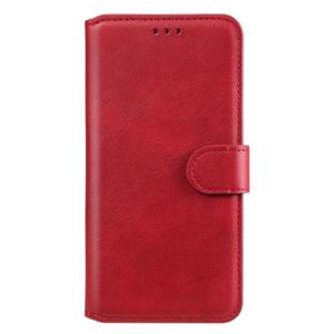 huismerk Voor Samsung Galaxy Note 20 Classic Calf Texture PU + TPU Horizontale Flip Lederen case met Holder & Card Slots & Wallet(Red)