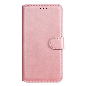 huismerk Voor Samsung Galaxy Note 20 Classic Calf Texture PU + TPU Horizontale Flip Lederen case met Holder & Card Slots & Wallet(Rose Gold)