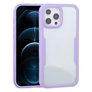 huismerk Acrylic + TPU 360 graden Volledige dekking Schokbestendige beschermhoes voor iPhone 13 Pro Max