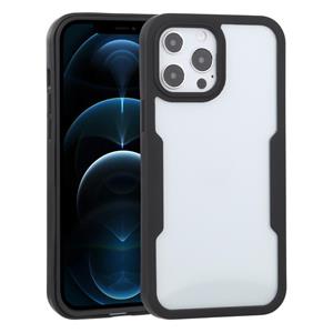 huismerk Acrylic + TPU 360 graden Volledige dekking Schokbestendige beschermhoes voor iPhone 13 Pro MAX