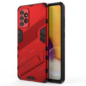 huismerk Voor Samsung Galaxy A72 5G / 4G Punk Armor 2 in 1 pc + TPU-schokbestendig geval met onzichtbare houder