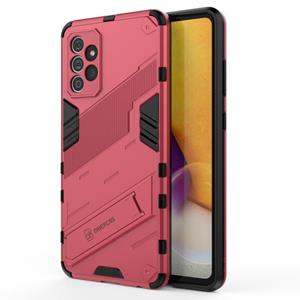 huismerk Voor Samsung Galaxy A72 5G / 4G Punk Armor 2 in 1 PC + TPU-schokbestendig geval met onzichtbare houder