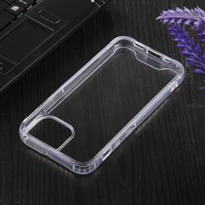 huismerk Schokbestendige Transparante TPU + PC-beschermhoes voor iPhone 13 Mini