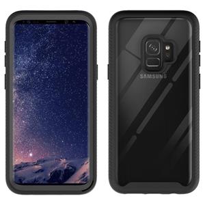 huismerk Voor Samsung Galaxy S9 Starry Sky Solid Color Series Shockproof PC + TPU Beschermhoes(Zwart)