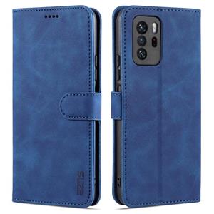 Voor Xiaomi Poco X3 GT Azns Skin Feel Calf Texture Horizontale Flip Lederen Case met Kaart Slots & Houder & Portemonnee