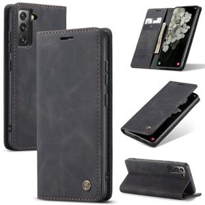 Voor Samsung Galaxy S22 Caseme 013 Multifunctionele horizontale flip lederen telefoonhoes