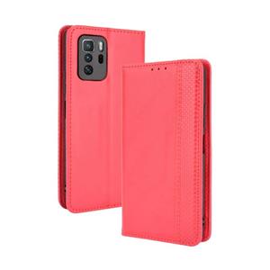 huismerk For Xiaomi Redmi Note 10 Pro 5G / Poco X3 GT Magnetic Buckle Retro Crazy Horse Texture Horizontal Flip Leather Case with Holder & Card Slots & Photo F