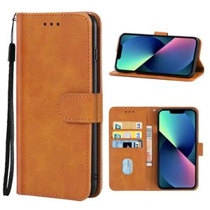 huismerk Leren telefooncase voor iPhone 13 Mini