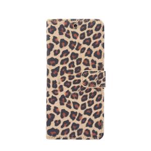 huismerk Voor Samsung Galaxy Note20 Ultra Leopard Pattern Horizontale Flip Lederen case met Holder & Card Slots(Geel)