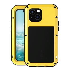 lovemei Love Mei Metal Shockproof Waterdicht Dustichte Beschermende telefoon Case voor iPhone 13 Mini