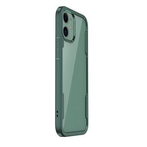 huismerk Voor iPhone 12 Freelander Shockproof TPU + PC Case(Donkergroen)