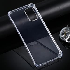 huismerk Voor Samsung Galaxy S20+ Vierhoeks Anti-Drop Ultra-Thin TPU case (transparant)