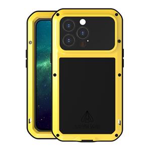 lovemei Love Mei Metal Shockproof Waterdichte Dustichte Beschermende telefoon Case voor iPhone 13 Pro