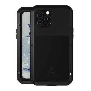 lovemei Love Mei Metal Shockproof Waterdichte stofdichte beschermende telefooncase voor iPhone 13 pro max