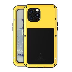 lovemei Love Mei Metal Shockproof Waterdichte stofdichte beschermende telefooncase voor iPhone 13 Pro Max