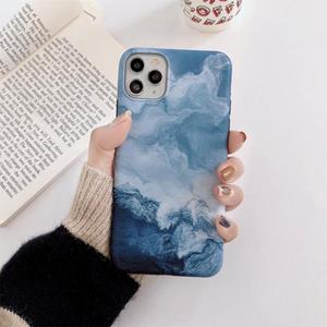 huismerk Natural Landscape Pattern IMD Vakmanschap TPU Telefoon Case voor iPhone 13 (Cloud)