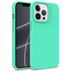 huismerk Starry Serie Schokbestendig Stro Materiaal + TPU-beschermhoes voor iPhone 13 Mini