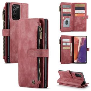 Voor Samsung Galaxy Note20 Caseme-C30 Multifunctionele Horizontale Flip PU + TPU-telefoonhoes