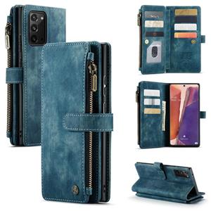 Voor Samsung Galaxy Note20 Caseme-C30 Multifunctionele Horizontale Flip PU + TPU-telefoonhoes