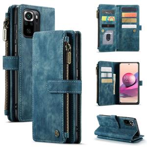 Voor Xiaomi Redmi Note 10 4G / Redmi Note 10s Caseme-C30 Multifunctionele Horizontale Flip PU + TPU-telefoonhoesje